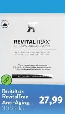 Holland & Barrett RevitalTrax Anti-Aging Collagen Complex - 30 sticks aanbieding