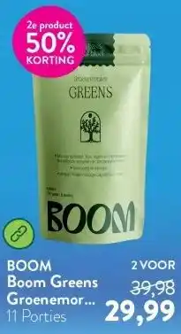Holland & Barrett Boom Greens Groenemorgen aanbieding