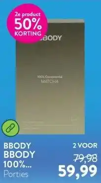 Holland & Barrett BBODY 100% Ceremonial Matcha aanbieding