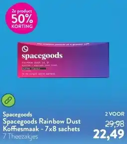 Holland & Barrett Spacegoods Rainbow Dust Koffiesmaak - 7x8 sachets aanbieding