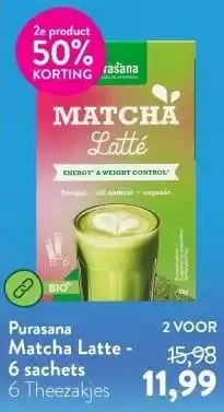 Holland & Barrett Matcha Latte - 6 sachets aanbieding