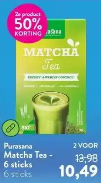 Holland & Barrett Matcha Tea - 6 sticks aanbieding