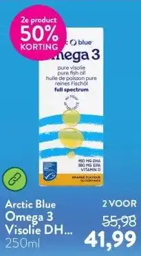 Holland & Barrett Omega 3 Visolie DHA en EPA met Vitamine D aanbieding