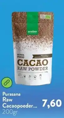 Holland & Barrett Raw Cacaopoeder BIO aanbieding