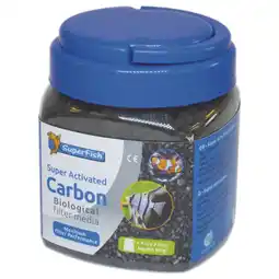 Pets Place Superfish Super Actief Kool - Filtermateriaal - 8.5x8.5x10 cm 500 ml Zwart aanbieding