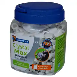 Pets Place Superfish Crystal Max Media - Filters - 1000 ml Wit aanbieding