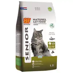 Pets Place Bf Ncf Senior Ageing - Kattenvoer - Kip Vis Zalm 1.5 kg aanbieding