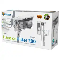 Pets Place Superfish Hang On Filter 200 - Filters - 200 l aanbieding