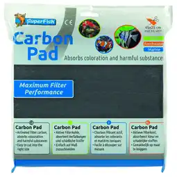 Pets Place Superfish Carbon Pad - Filtermateriaal - 45x25 cm aanbieding