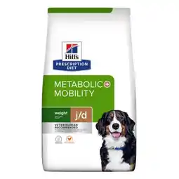 Pets Place Hill's Prescription Diet J/D Metabolic + Mobility Weight Management Zak - Hondenvoer - Kip 1.5 kg aanbieding