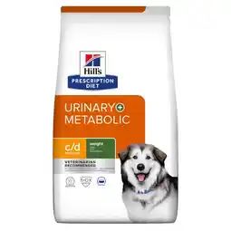 Pets Place Hill's Prescription Diet C/D Multicare + Metabolic - Urinary + Weight Care - Hondenvoer - 1.5 kg aanbieding