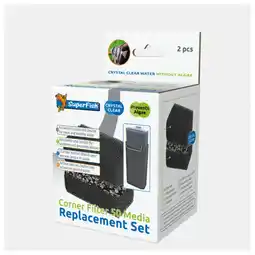 Pets Place Superfish Corner Filter 50 Media - Filtermateriaal - 2 stuks aanbieding