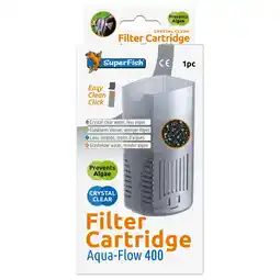 Pets Place Superfish Aquaflow 400 Crystal Clear Cartridge - Filtermateriaal - 1 stuk aanbieding