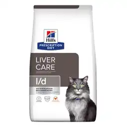 Pets Place Hill's Prescription Diet L/D Liver Care Zak - Kattenvoer - Kip 1.5 kg aanbieding