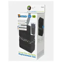Pets Place Superfish Corner Filter 100 Media - Filtermateriaal - 2 stuks aanbieding