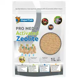 Pets Place Superfish Pro Media Actif Zeo - Filtermateriaal - 1000 ml aanbieding