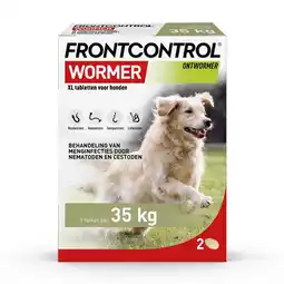 Pets Place Frontline Frontcontrol Hond Xl - Apotheek - 2 tab 35 Kg Xl aanbieding