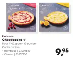 HANOS Piehouse Cheesecake aanbieding