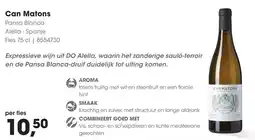 HANOS Can Matons Pansa Blanca aanbieding