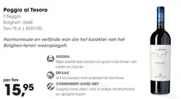 HANOS Poggio al Tesoro aanbieding