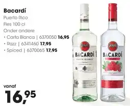 HANOS Bacardí Puerto Rico aanbieding