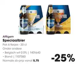 HANOS Affligem Speciaalbier aanbieding