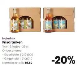 HANOS Naturfrisk Frisdranken aanbieding