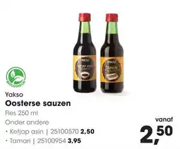 HANOS Yakso Oosterse sauzen aanbieding