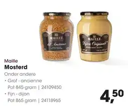HANOS Maille Mosterd aanbieding