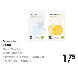 HANOS Muma Tea Thee aanbieding