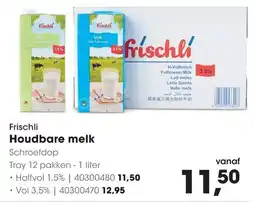 HANOS Frischli Houdbare melk Schroefdop aanbieding