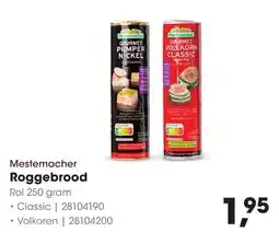 HANOS Mestemacher Roggebrood aanbieding
