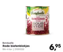 HANOS Bonduelle Rode bietenblokjes aanbieding