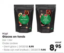 HANOS Hügli Glaces en fonds aanbieding