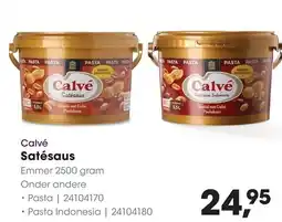 HANOS Calvé Satésaus aanbieding