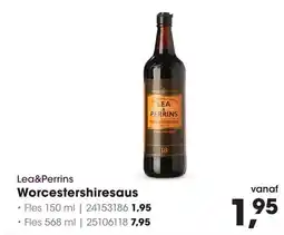 HANOS Lea&Perrins Worcestershiresaus aanbieding