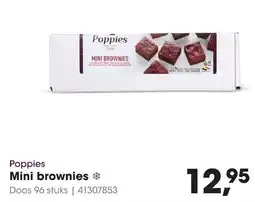HANOS Poppies Mini brownies aanbieding