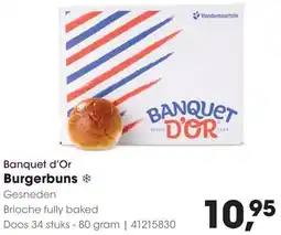 HANOS Banquet d'Or Burgerbuns aanbieding