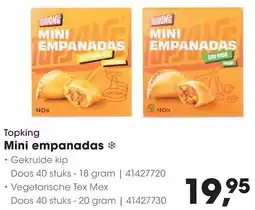 HANOS Topking Mini empanadas aanbieding