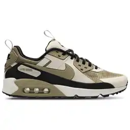 Foot Locker Nike Air Max 90 Sneakers Heren - Beige - Maat 40.5 - Mesh/Synthetisch aanbieding