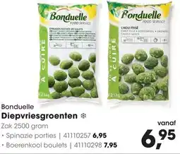 HANOS Bonduelle Diepvriesgroenten aanbieding