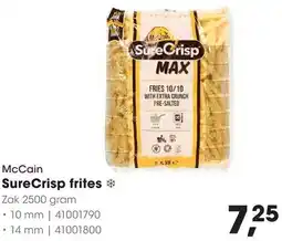 HANOS McCain SureCrisp frites aanbieding