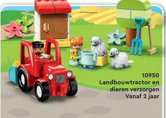 Top1Toys 10950 Landbouwtractor en dieren verzorgen aanbieding