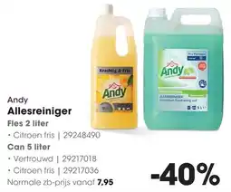 HANOS Andy Allesreiniger aanbieding