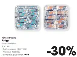 HANOS Johnny Doodle Fudge aanbieding