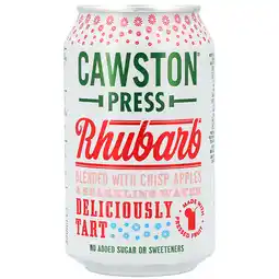 Holland & Barrett Cawston Press Sparkling Rhubarb - 330ml aanbieding