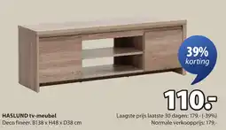 Jysk Haslund tv-meubel aanbieding