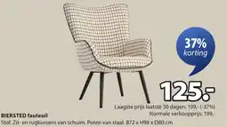 Jysk Biersted fauteuil aanbieding
