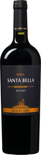 Wijnvoordeel Finca Santa Bella Malbec Black Label aanbieding