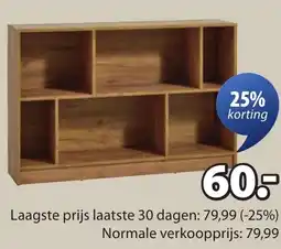 Jysk Mosbjerg boekenkast aanbieding